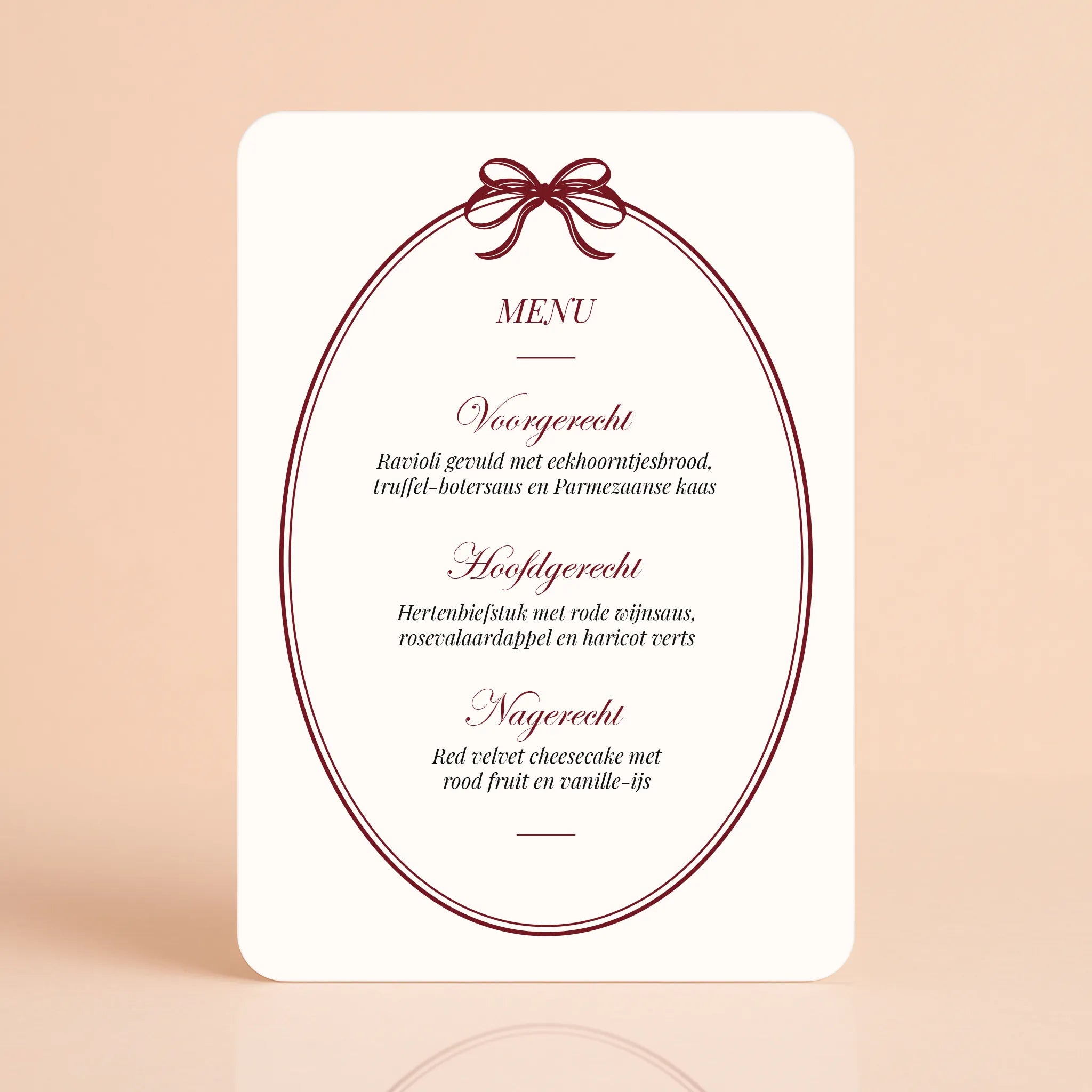 Kerst Menu