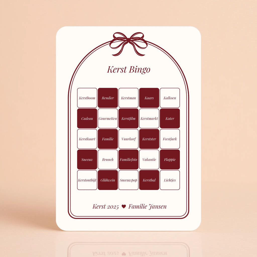 Kerstbingo