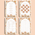 Babyshower spellenpakket 1 bosdieren gepersonaliseerd Studio Miron